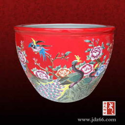 景德鎮(zhèn)陶瓷魚缸 庭院雅趣，匠心定制